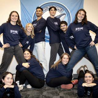 A picture of the 10-member team that will compete at the Kinesiology Games in Ontario