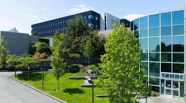 View of Nanaimo campus Building 250