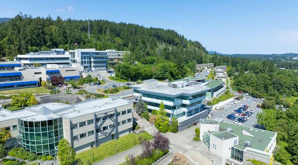VIU Nanaimo campus aerial