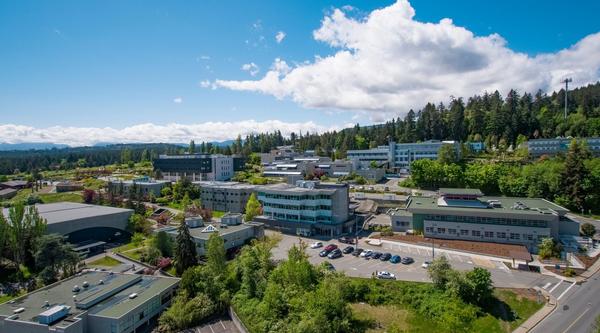 Vancouver Island University campus in Nanaimo