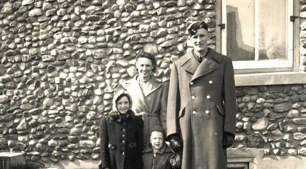 a family portrait from the 1940s