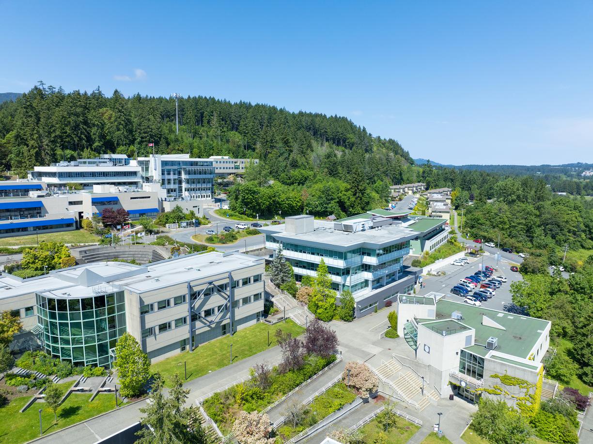 VIU Nanaimo campus aerial
