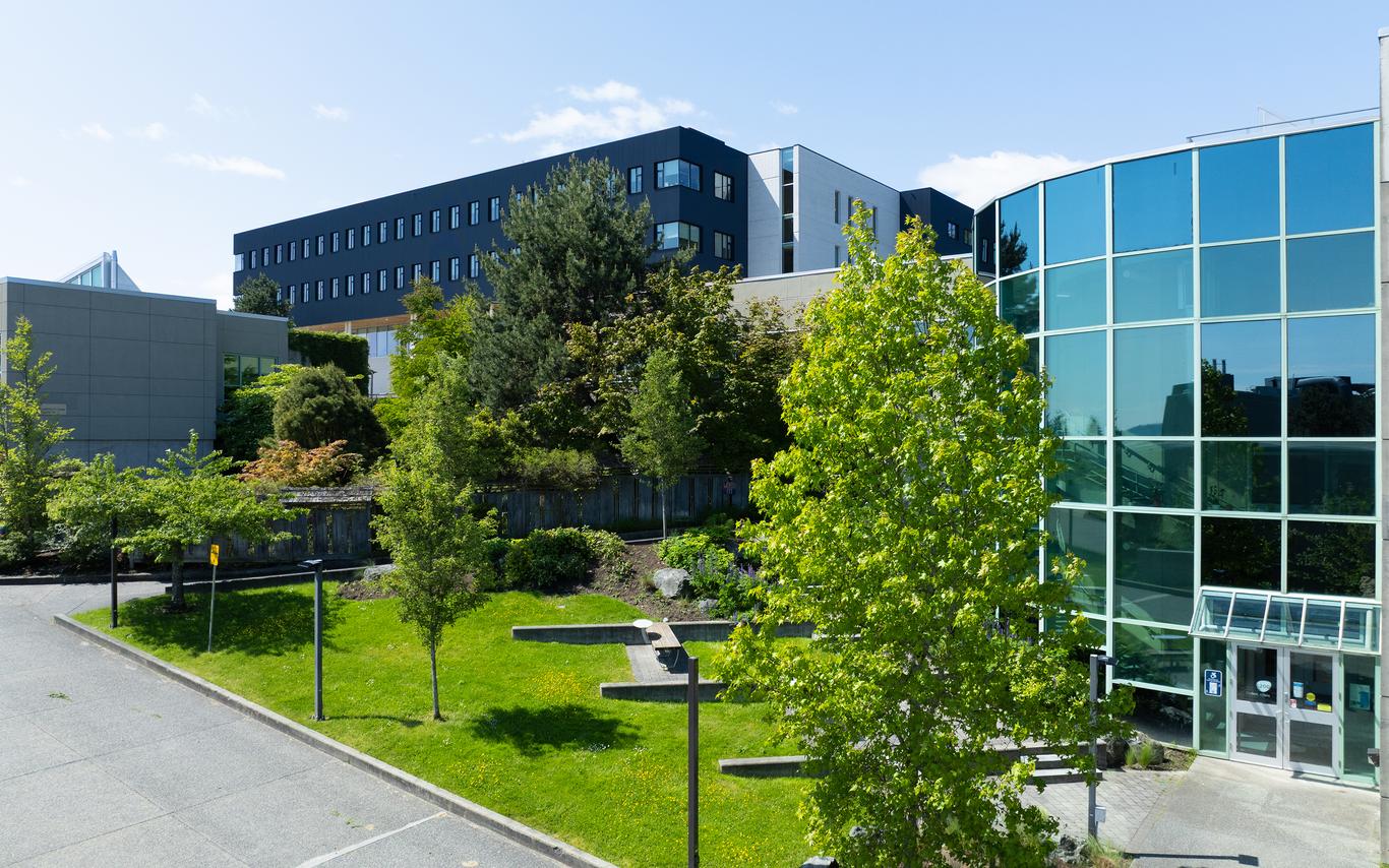 View of Nanaimo campus Building 250