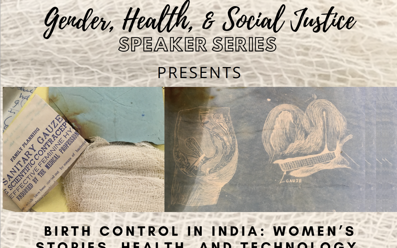 Birth control in India presentation poster